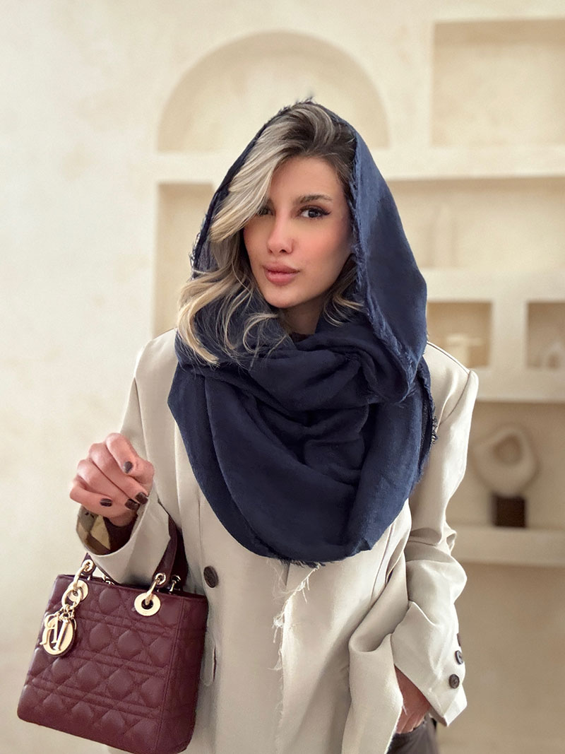 1136 (2) شال رینگی بتی کد 1136 - Image 1