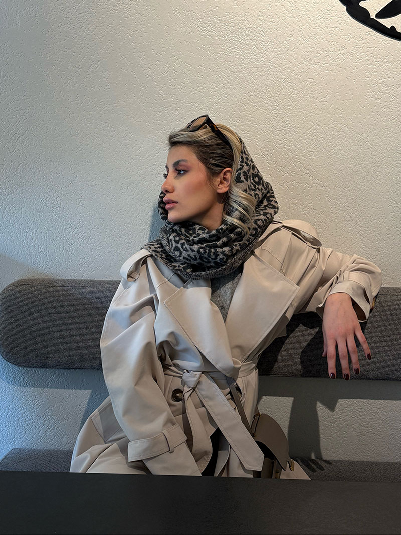 IMG_7076 سه گوش لئوپارد کد 1046 - Image 1