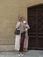 ترنچ کت اُور بلند استخوانی - Image 7