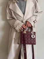 ترنچ کت کلاسیک بلند استخوانی - Image 2