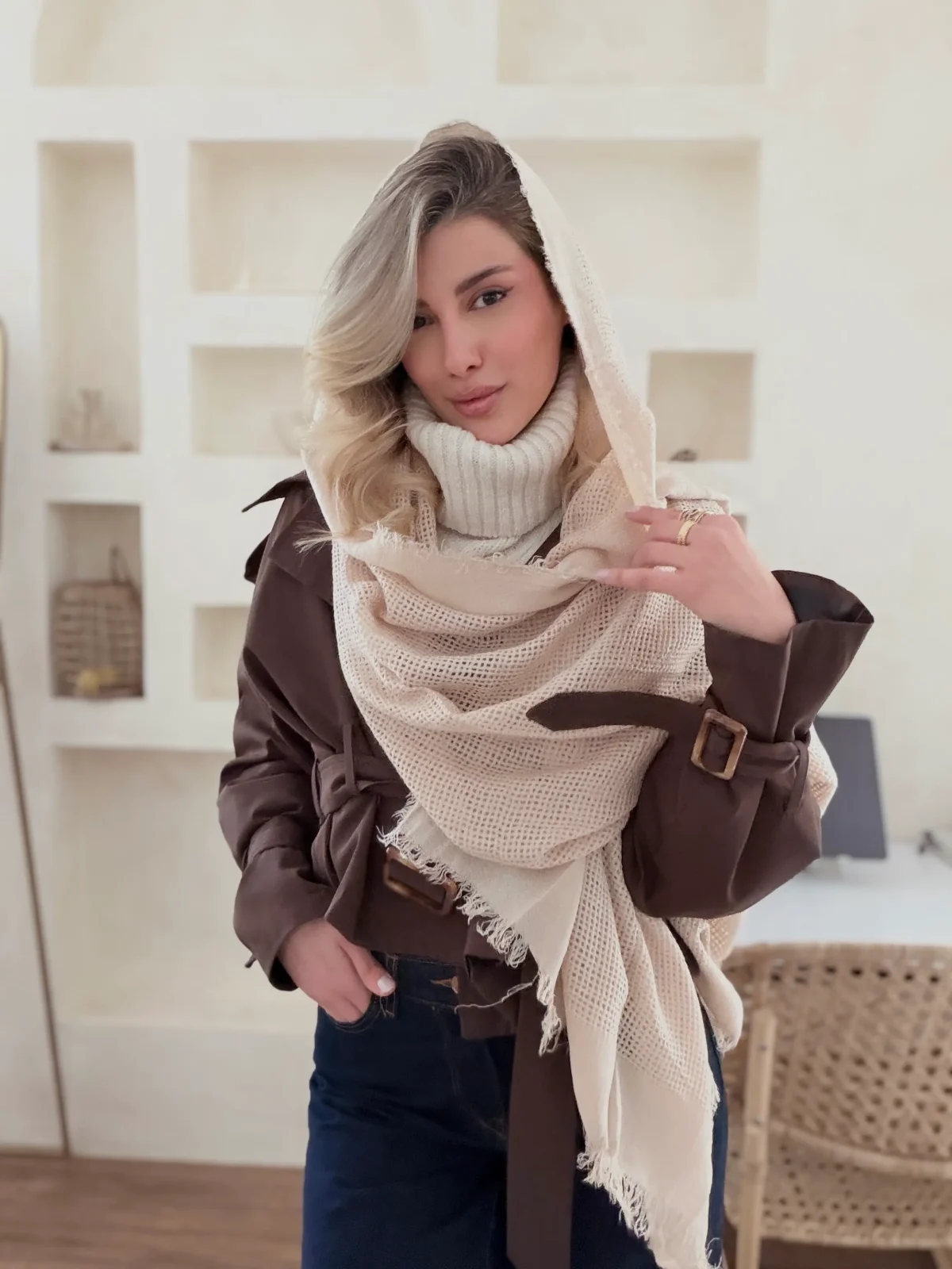 شال ویکتوریا کد 1065 - Image 2