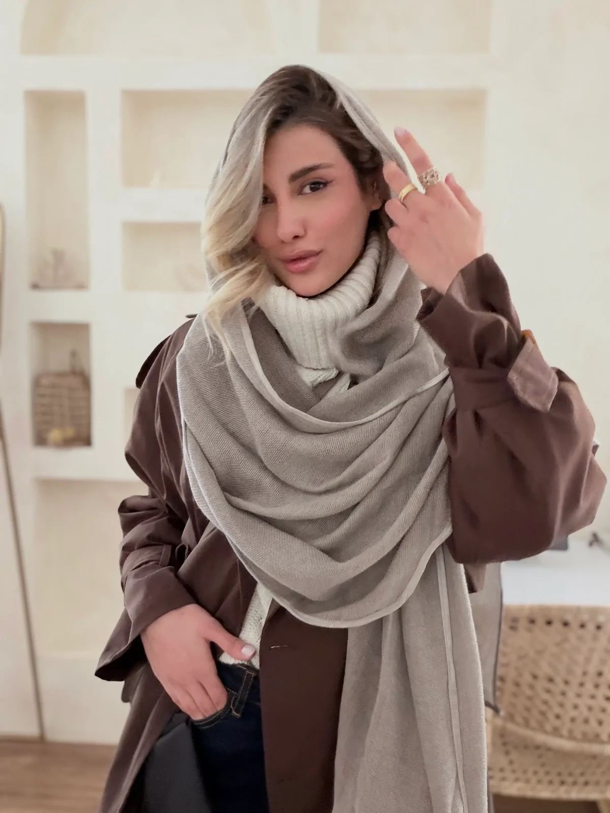 شال نارس کد 1128 - Image 3