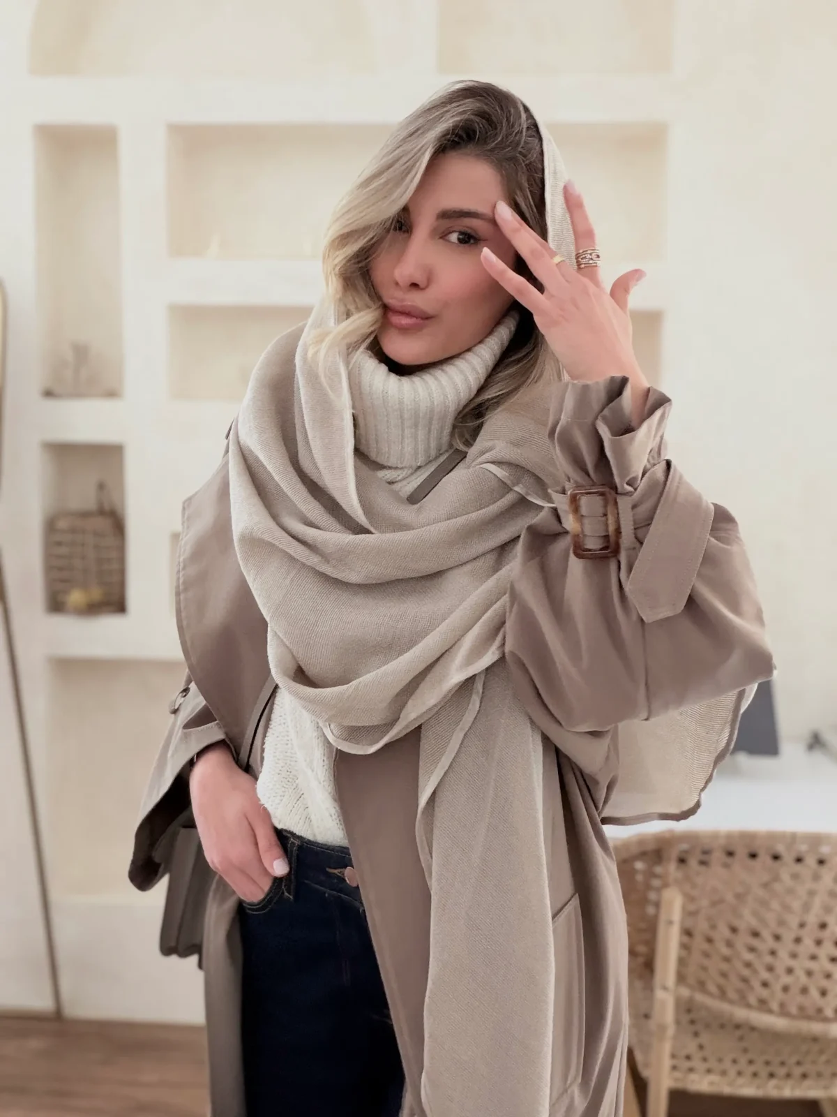 شال نارس کد 1129 - Image 2