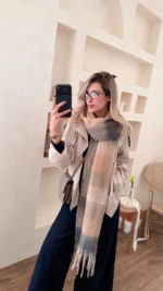 بیگ اسکارف Acne کد 1228 - Image 4