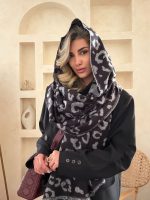شال لئوپارد دو رو کد 1153