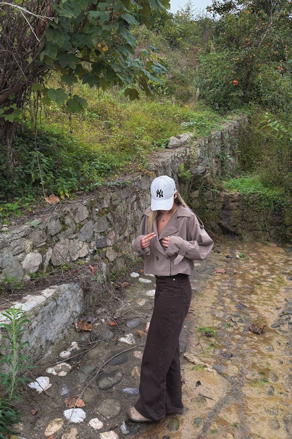 ترنچ کت کراپ ماشی