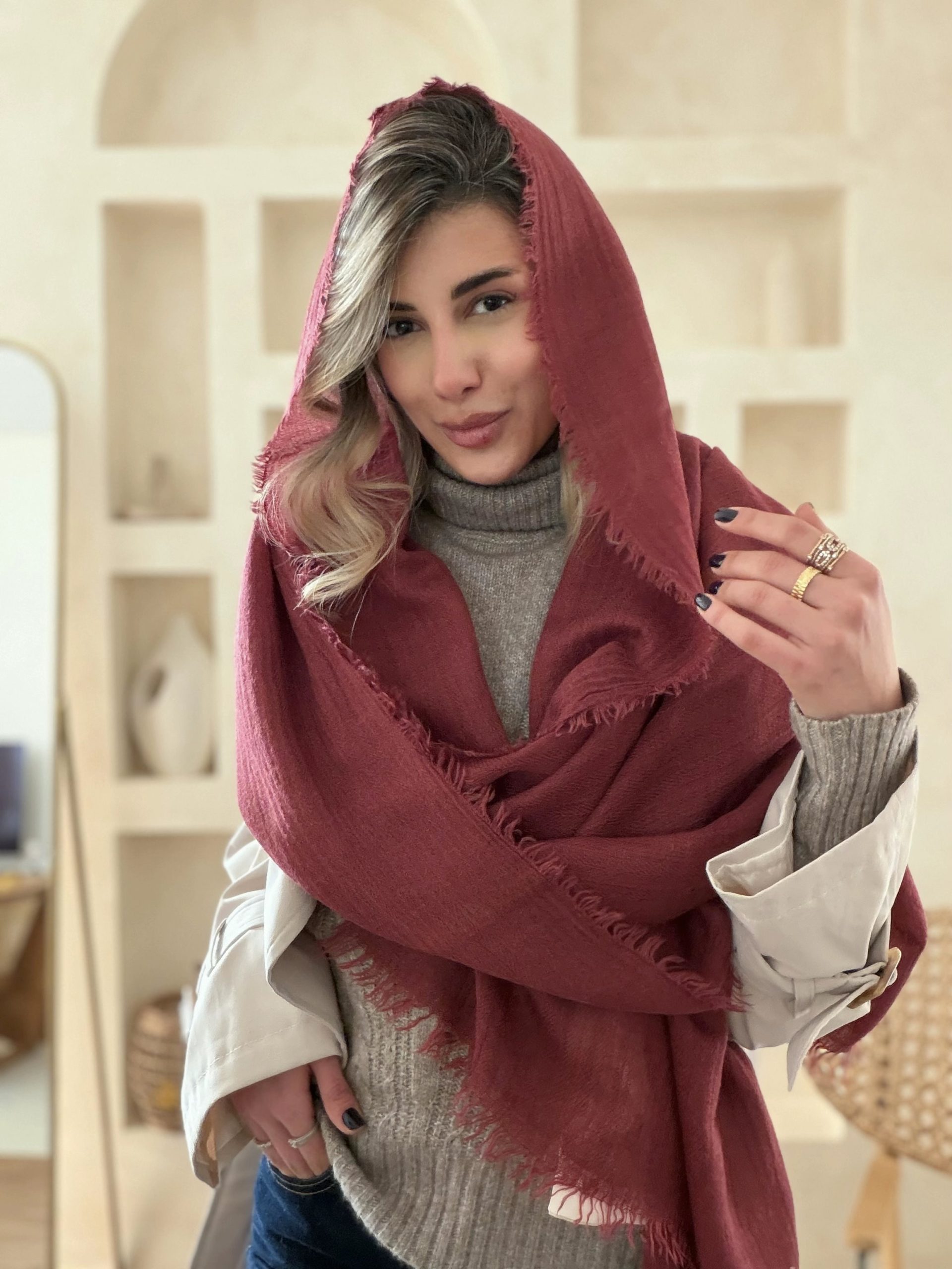 شال آمور کد 1100