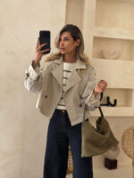 ترنچ کت کوتاه