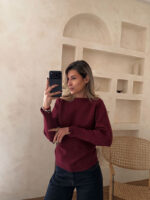 پلیور زارا بورگاندی