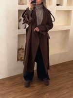 ترنچ کت اُور بلند قهوه ای - Image 4