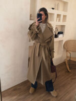 ترنچ کت اُور بلند نسکافه ای