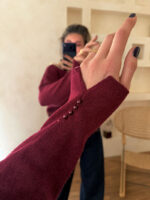 پلیور زارا بورگاندی - Image 3