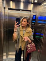 ترنچ کت کراپ نسکافه ای