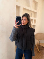 پافر کراپ مشکی - Image 3