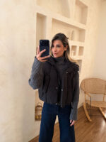 پافر کراپ مشکی - Image 2