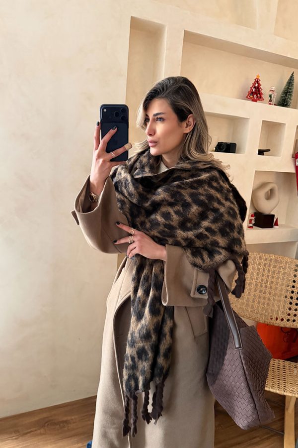 شال لئوپارد موهر کد 1201