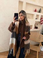 بیگ اسکارف چهارخونه کد 1151 - Image 2