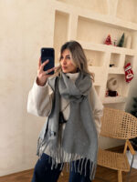 بیگ اسکارف ZARA کد 1152 - Image 4