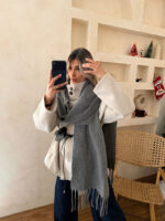 بیگ اسکارف ZARA کد 1152 - Image 6