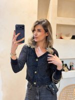 کاردیگن مشکی ZARA نخ مخملی