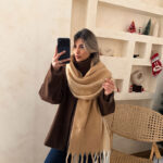 بیگ اسکارف دو رنگ کد 1114