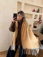 بیگ اسکارف دو رنگ کد 1114 - Image 2