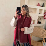 بیگ اسکارف دو رنگ کد 1113