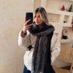 بیگ اسکارف دو رنگ کد 1110