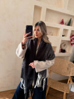 بیگ اسکارف دو رنگ کد 1110 - Image 2