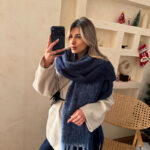 بیگ اسکارف دو رنگ کد 1111