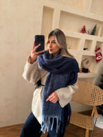 بیگ اسکارف دو رنگ کد 1111