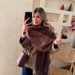 بیگ اسکارف دو رنگ کد 1112