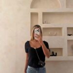 تیشرت بافت مشکی ترک