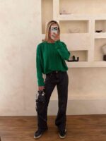 پلیور SINSAY سبز