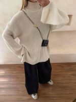 پلیور یقه ایستاده  ONLY LIFE - Image 3