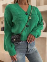 کاردیگن سبز زمردی روشن givingz