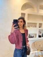 کاردیگن سرخابی تمشکی givingz - Image 2