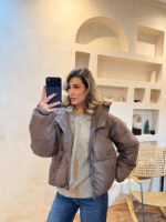 کاپشن وارداتی قهوه ای - Image 5