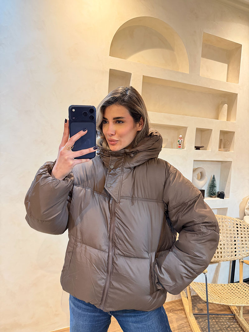 IMG_9333 کاپشن وارداتی قهوه ای - Image 1