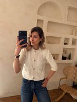 کاردیگن ZARA رنگ vanila