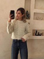 پلیور ZARA لبه گیپوری