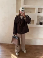 پالتو مادام قهوه ای