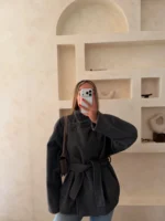 پالتو COCO ذغالی - Image 5