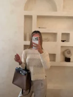 پلیور بافت زنانه