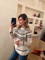 پلیور نروژی کرم - Image 2