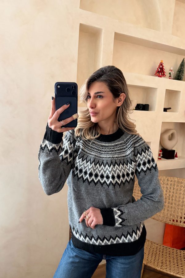 پلیور نروژی طوسی