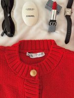 کاردیگن ZARA قرمز chili pepper - Image 5