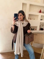 شال تک رنگ کرم