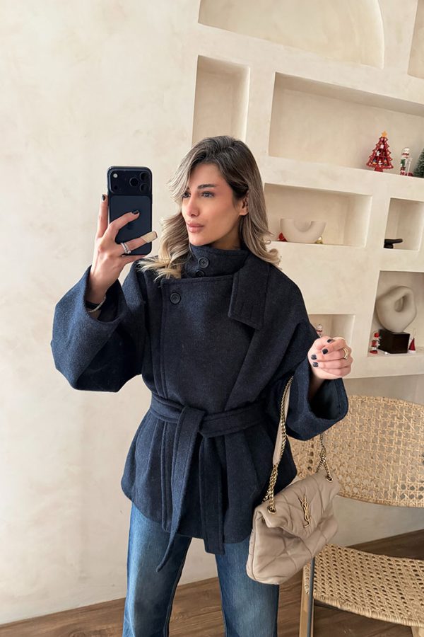 پالتو COCO سرمه ای