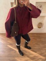 پالتو LIBREA زرشکی - Image 3